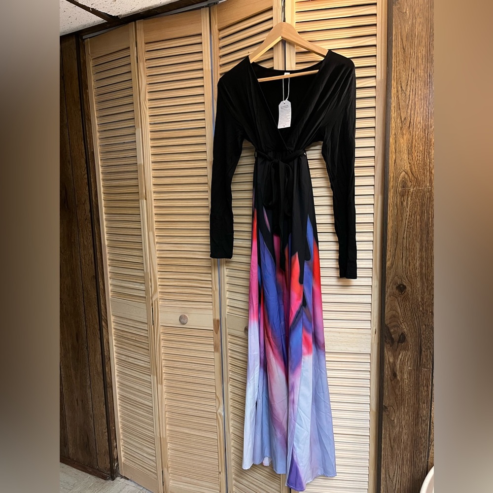 Ombré Black Dress, never worn!